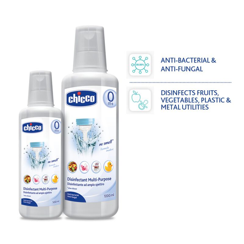 Chicco Disinfectant Multipurpose 1000Ml image number null